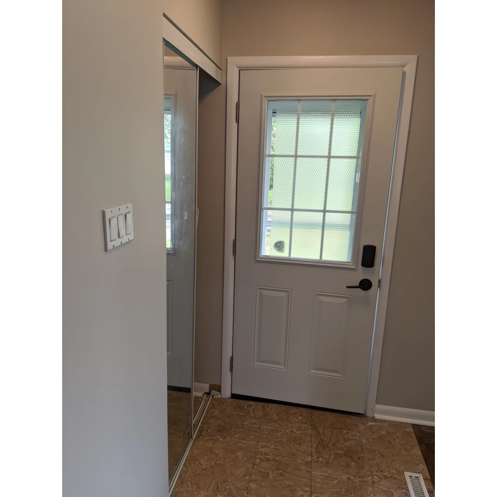 Room preparation before painting