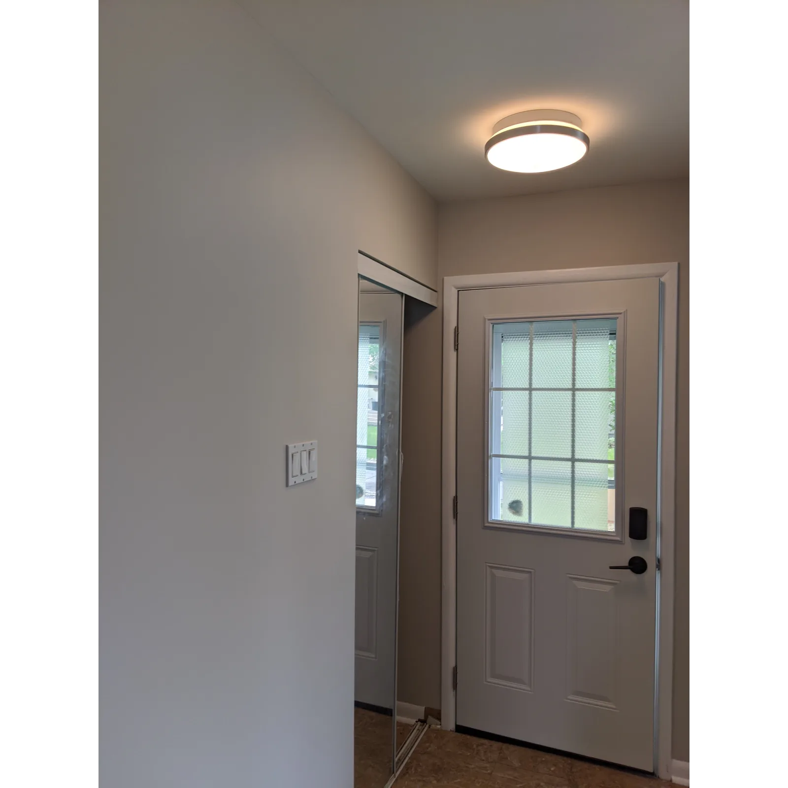 Prepared room ready for paint