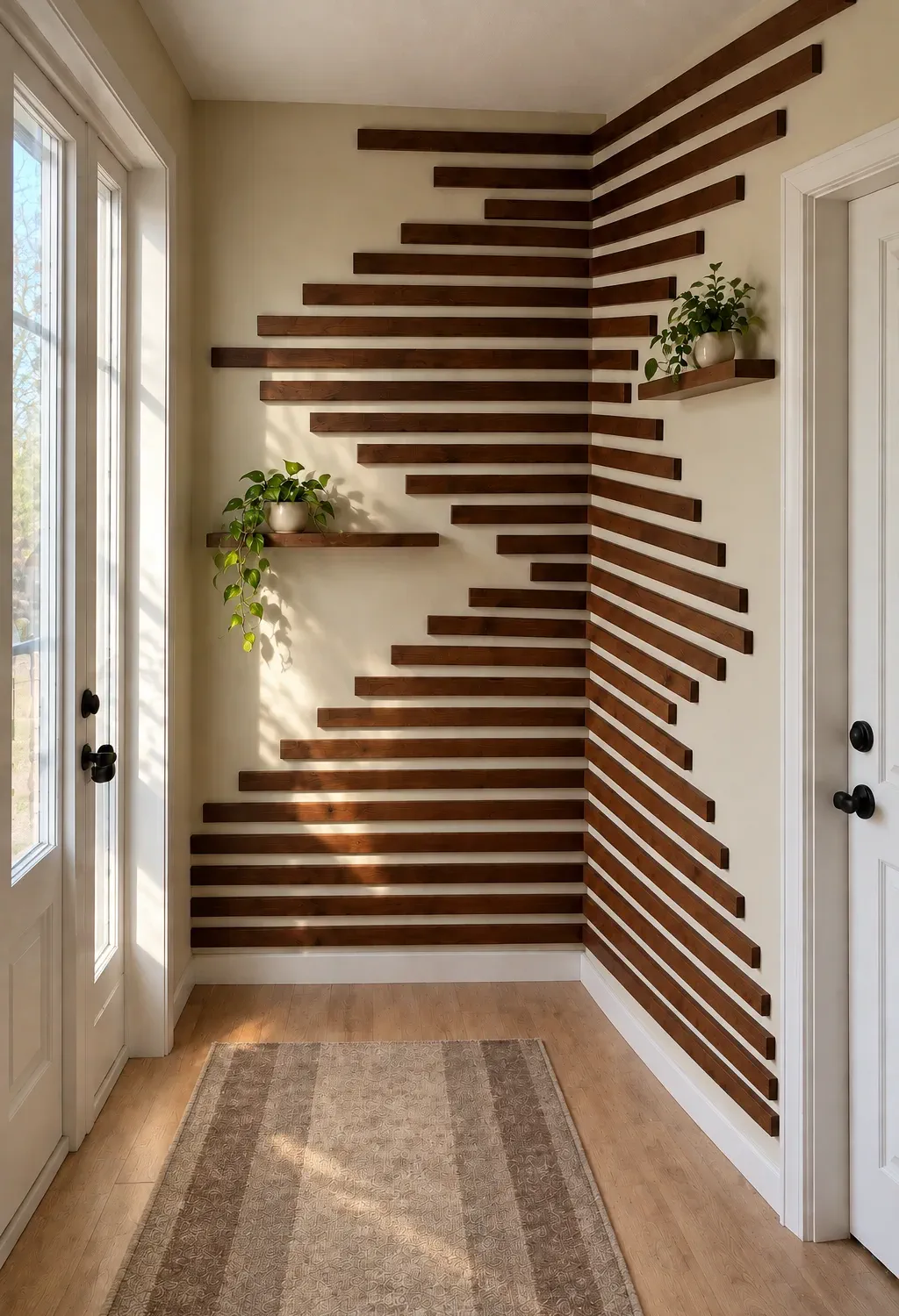 Wood Slat Feature Walls