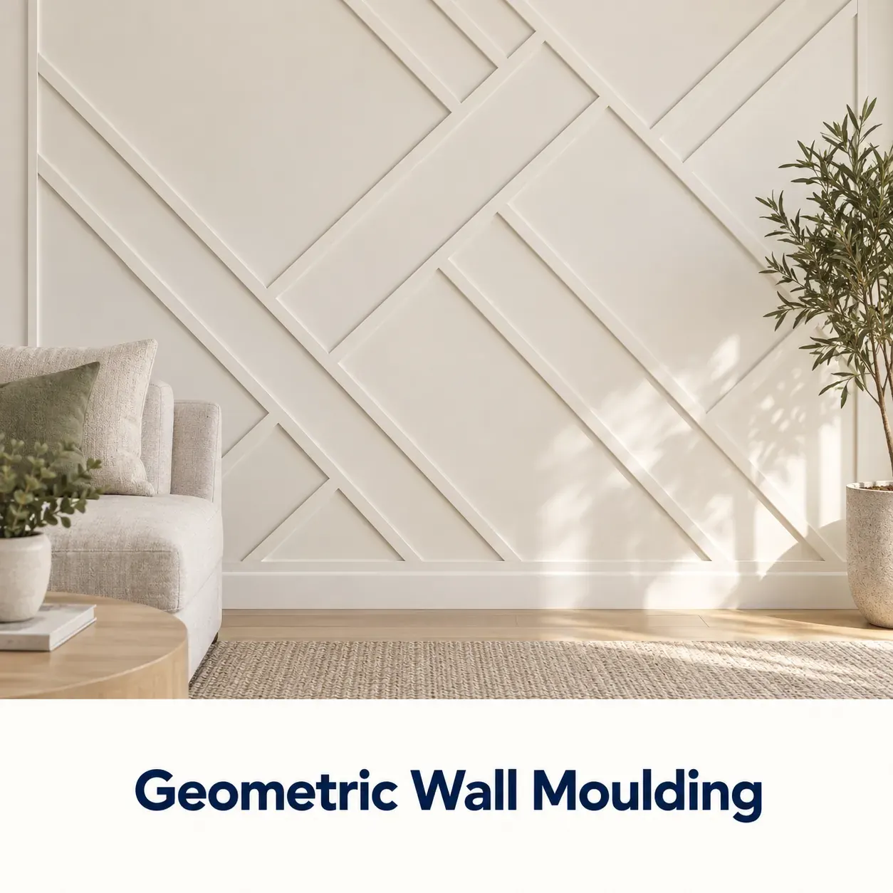 Geometric Wall Moulding