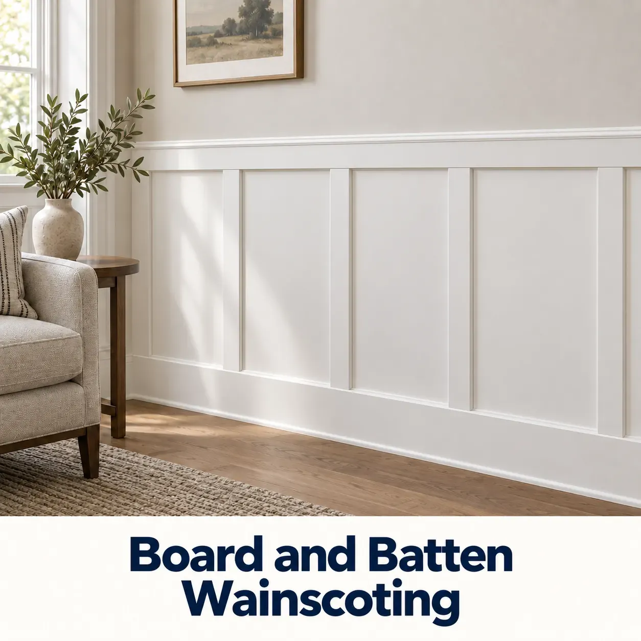 Board and Batten Wainscoting