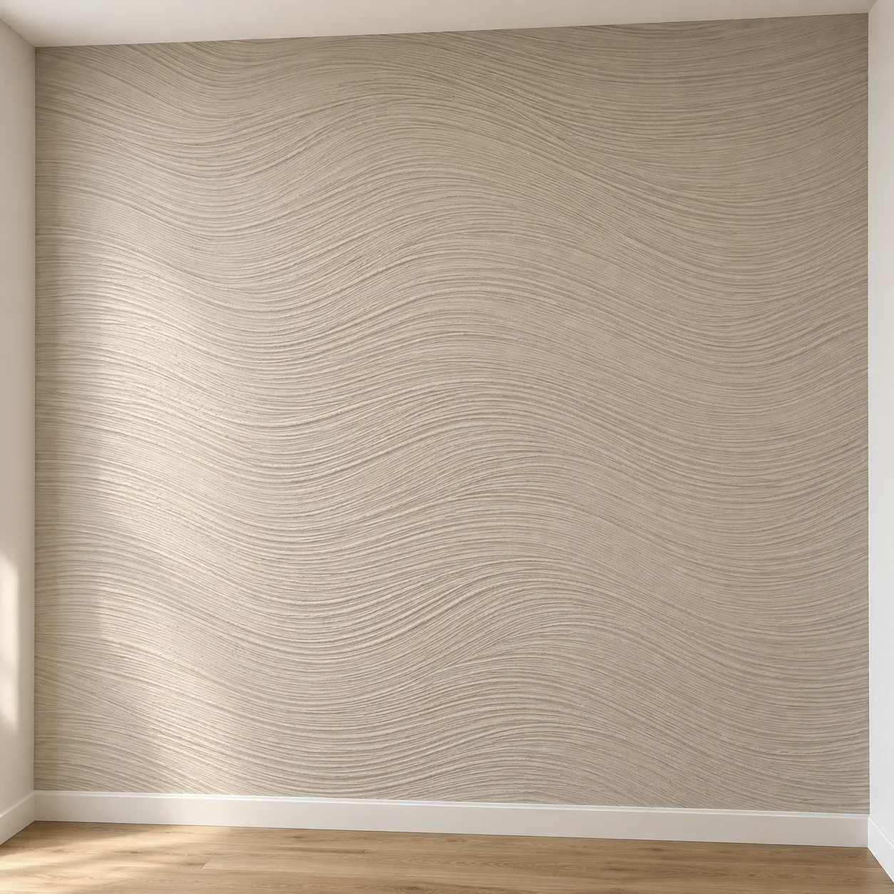 Wave Texture Feature Walls