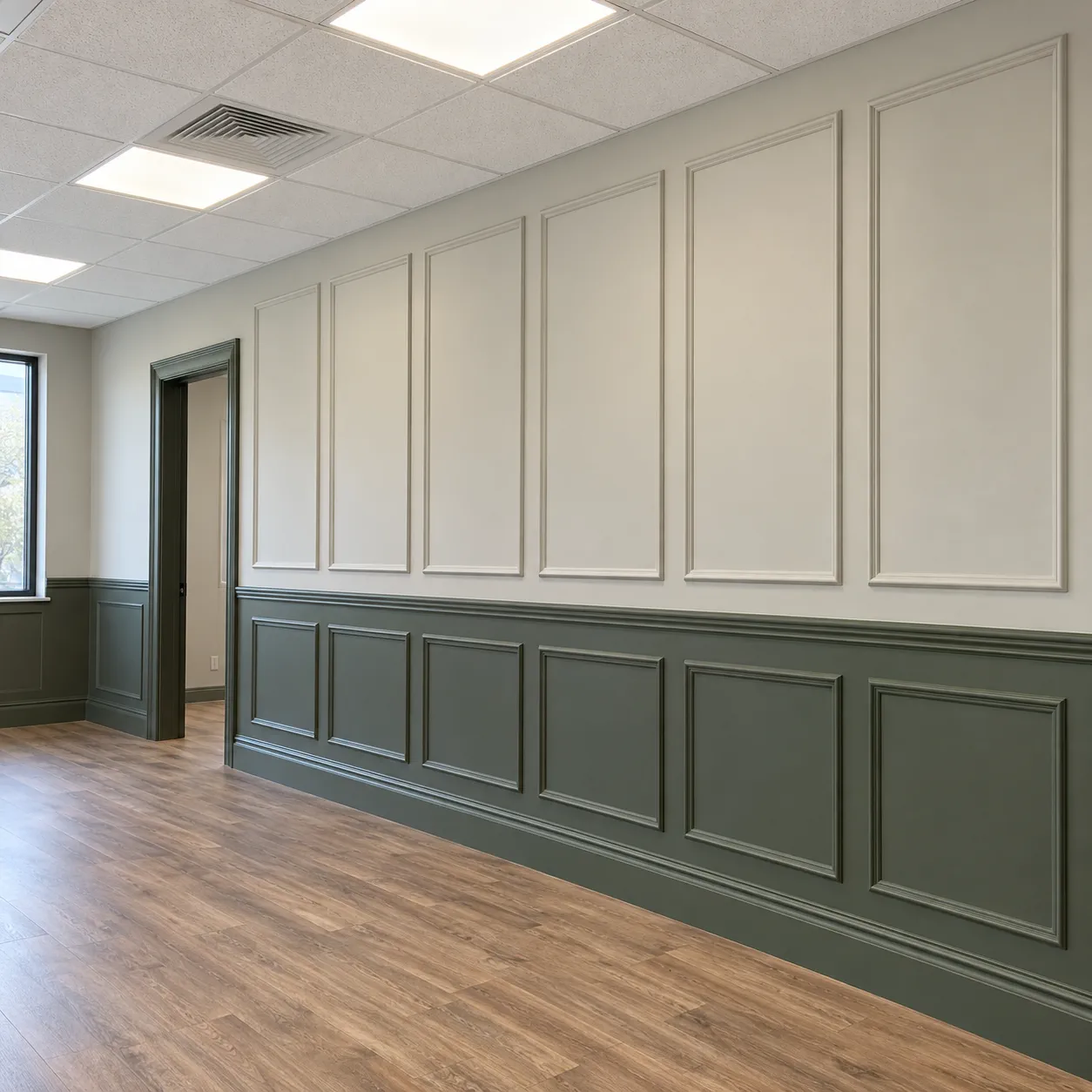 Classic Office Wall Moulding & Wainscoting